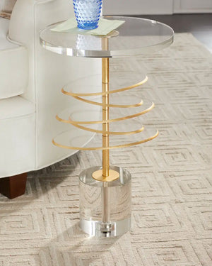 Acrylic Discs Martini Table