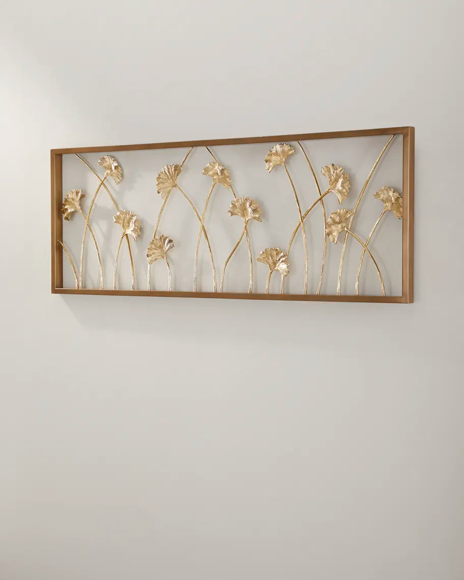 Horizontal Ginkgo Panel