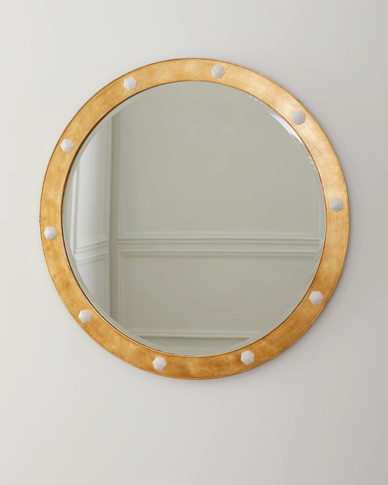 Round Quartz Mirror