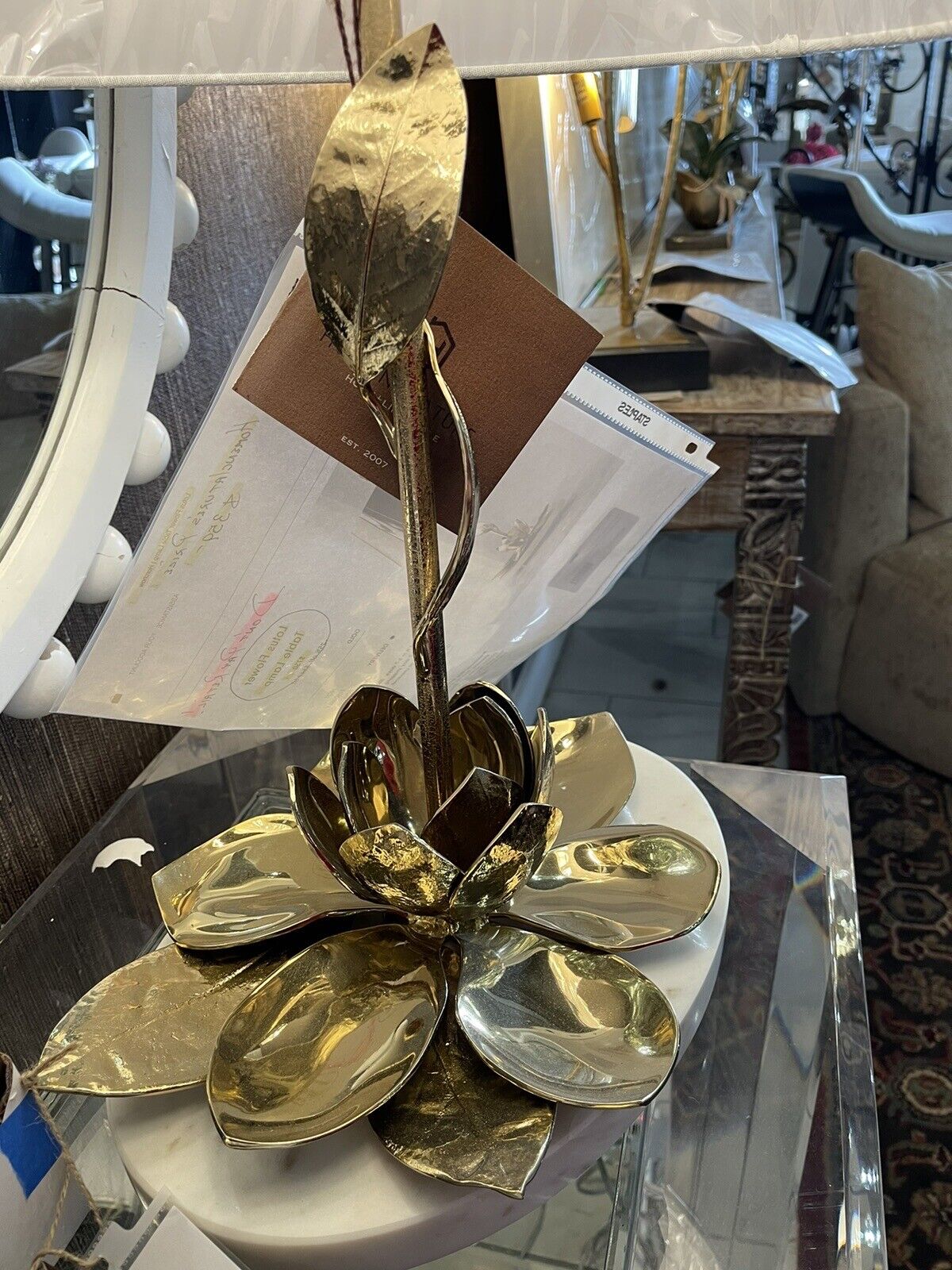 Lotus Flower Table Lamp