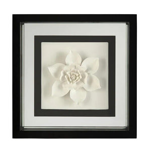 Black/White Porcelain Flower