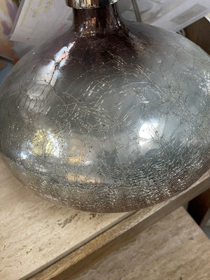 Rainwater on Glass Table Lamp