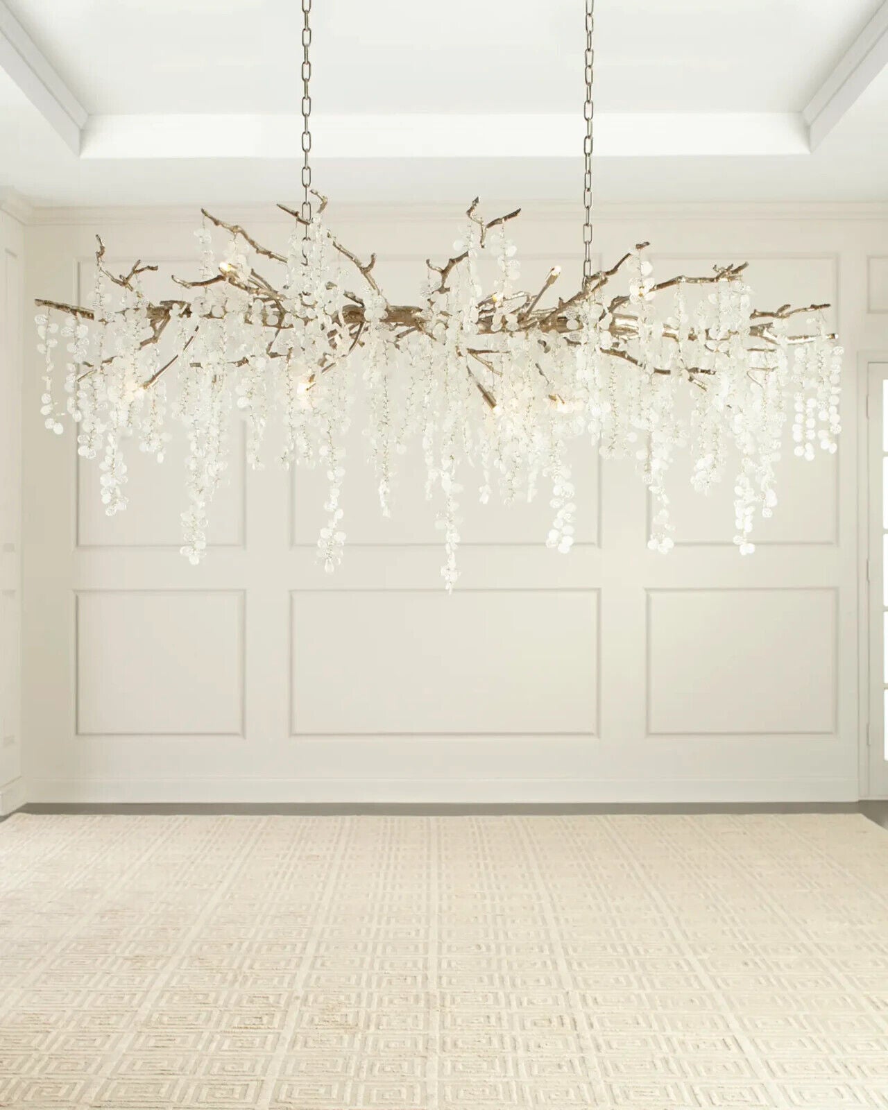 Shiro Noda 15-Light Glass Chandelier - Homenclature