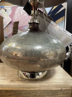 Rainwater on Glass Table Lamp