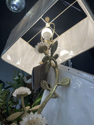 Quartz Flower Table Lamp