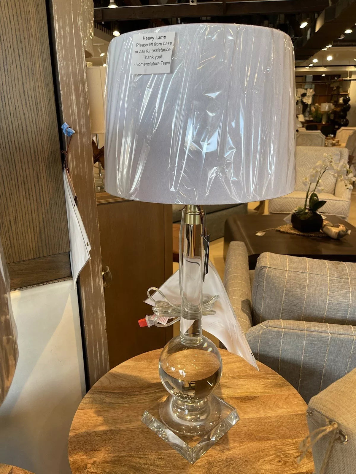 Stowe Crystal Table Lamp