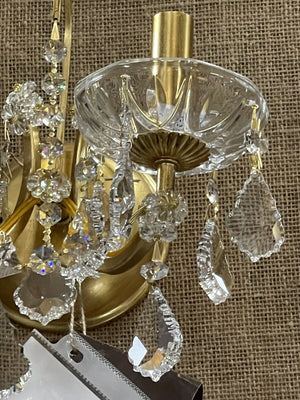 Crystorama 2 Light Sconce PAIR