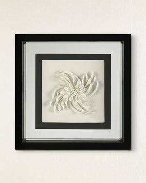 Black/White Porcelain Flower