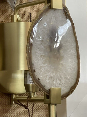 Eclipse Agate Wall Sconce