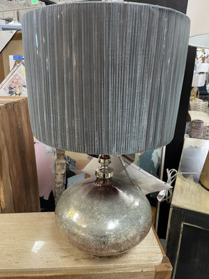 Rainwater on Glass Table Lamp