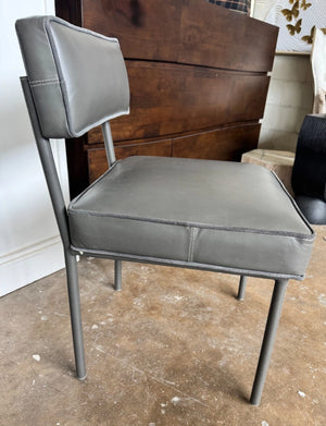 Topanga Leather Dining Side Chair