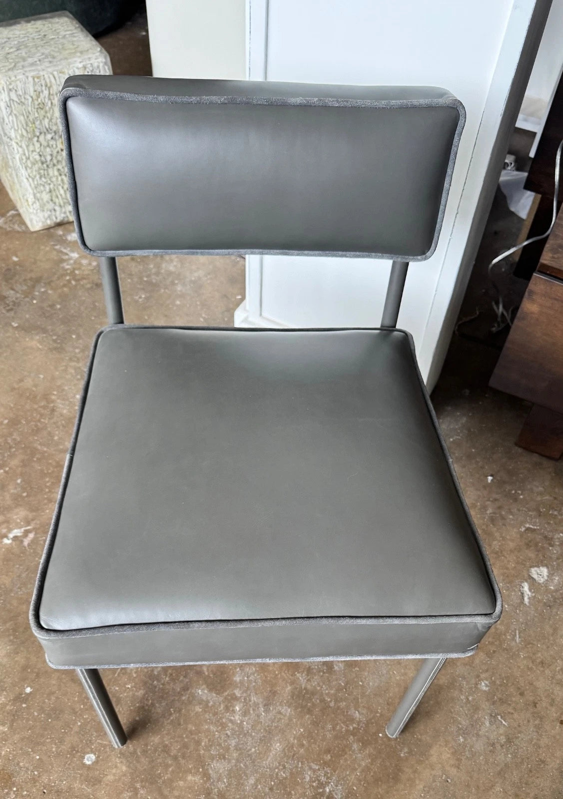 Topanga Leather Dining Side Chair