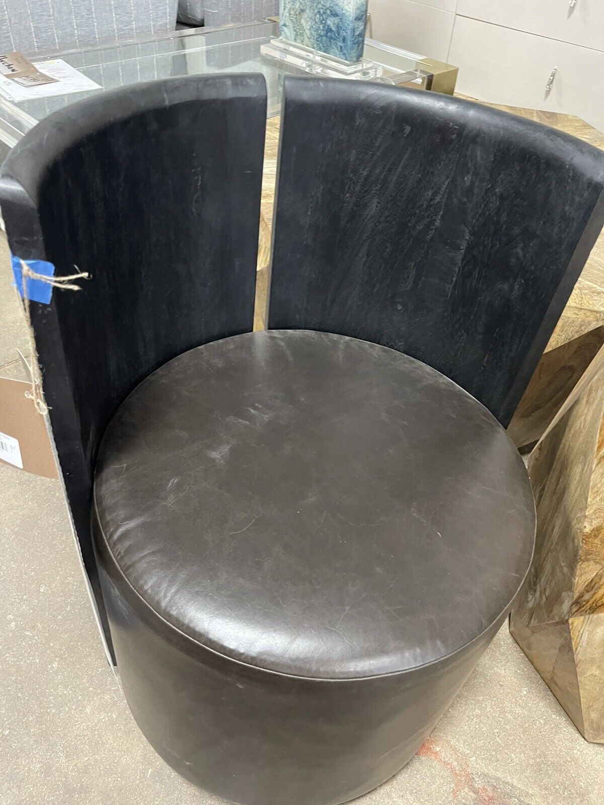 Hoover Leather Chair
