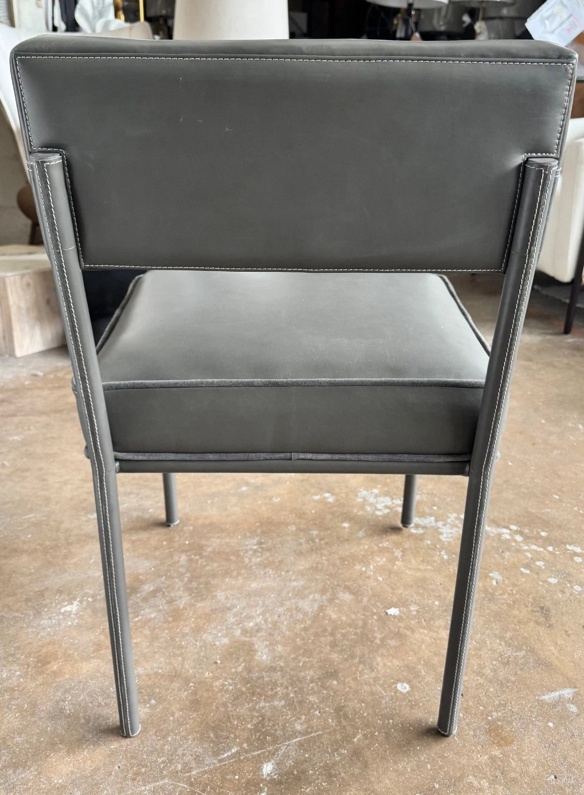 Topanga Leather Dining Side Chair