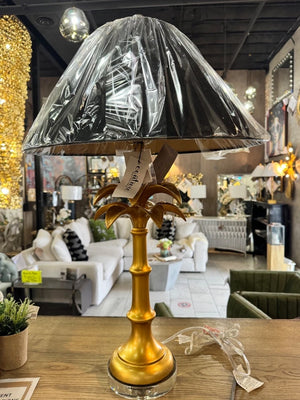 Palm Leaf Table Lamp