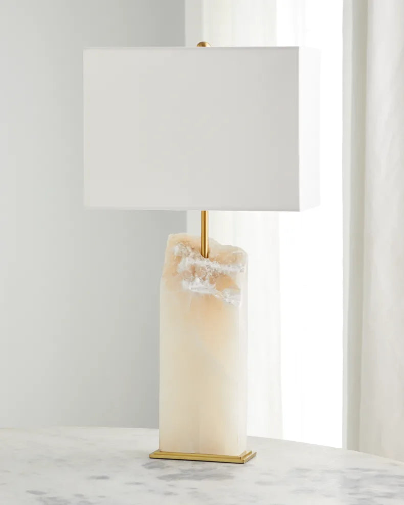 Selina Alabaster Table Lamp