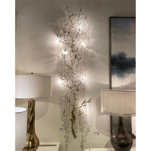 Shiro-Noda Illuminated Eight-Light Wall Sculpture Wall Art