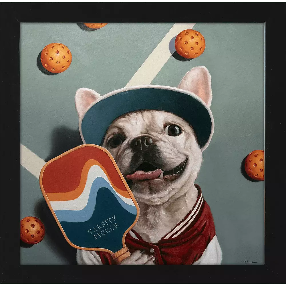 Paragon Varsity Pickle Red 11 X 11 X 2 Wall Art
