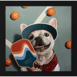 Paragon Varsity Pickle Red 11 X 11 X 2 Wall Art