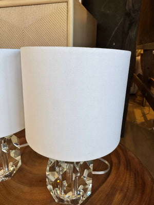 Vera Crystal Mini Lamp Pair